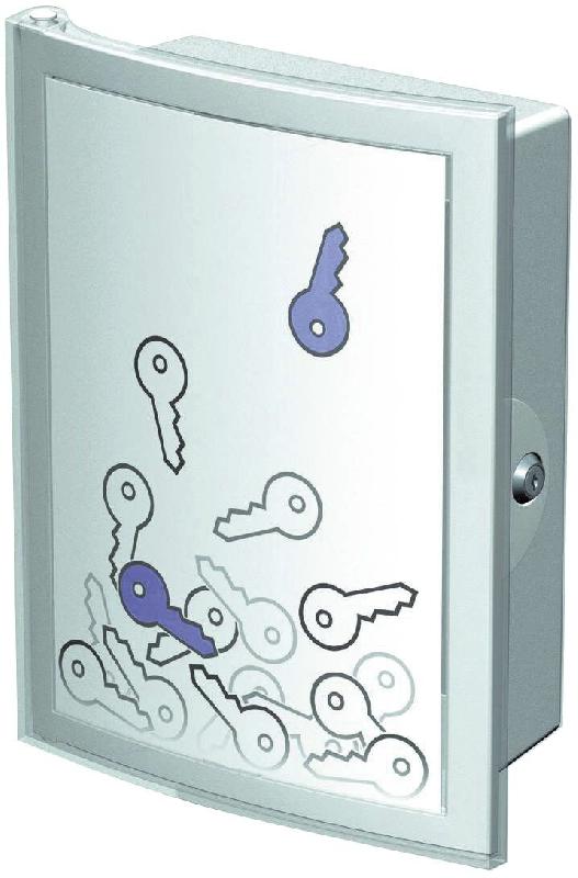HAN Armoire à clés INDEX, pour 63 clés, coloris gris clair - 4023-11_0
