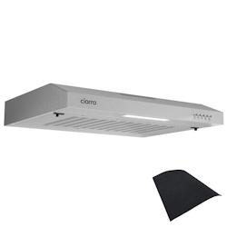 Hotte aspirante sous meuble CIARRA 60 cm, recirculation/extraction d'air VMS6903 - inox CBCS6903A_0