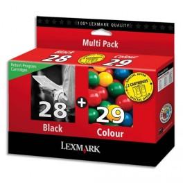 LEXMARK COMBO PACK JET D'ENCRE 28/29 018C1520E