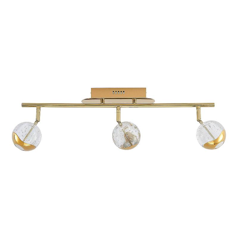 LUCANDE KILIO SPOT PLAFOND LED, À 3 LAMPES, DORÉ