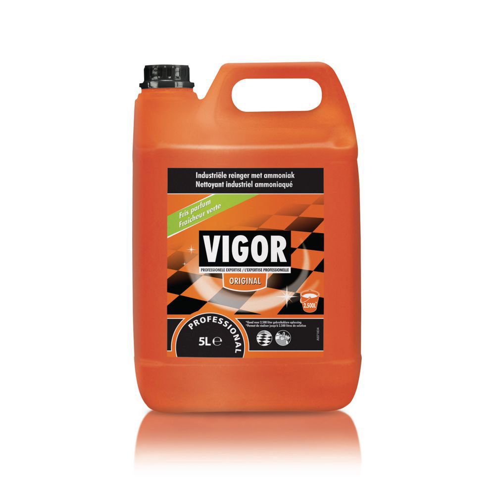 NETTOYANT INDUSTRIEL VIGOR A L'AMMONIAC - BIDON 5 LITRES