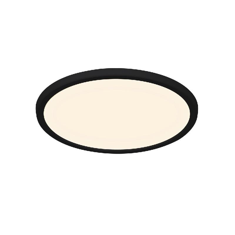 Nordlux Plafonnier OJA 29 | IP54 3000/4000K | Switch Dim Matière plastique Noir, H.2.3 - IP54 - LED Module / Intérieur - noir 5704924013867_0