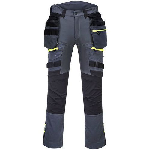 PANTALON DE TRAVAIL POCHES FLOTTANTES DÉMONTABLES DX440 GRIS 60 - PORTWEST