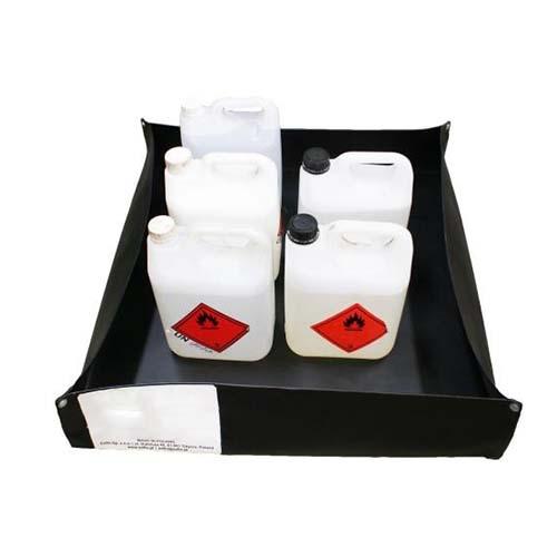 Petite rétention chimique souple en plastique - 14 litres - Compacte et résistante_0
