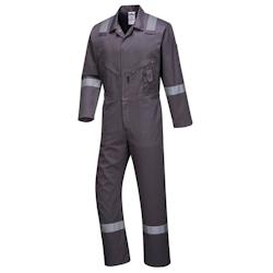 Portwest - Combinaison de travail 100% coton IONA Gris Taille M - M gris 5036108294077_0