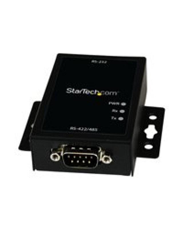 StarTech.Com Convertisseur industriel série RS232 vers RS422/485 Protection ESD Adaptateur série Noir - noir IC232485S_0