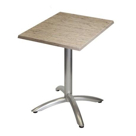 TABLE DE TERRASSE VENISE PREMIUM BAMBOU 60 X 60 CM