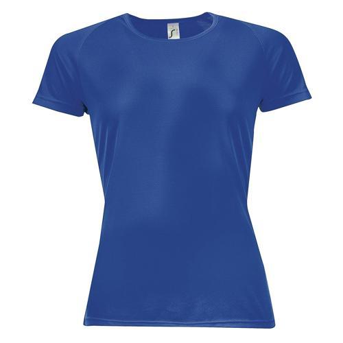 TEE-SHIRT PERSONNALISABLE MULTITECH PESFÉMININ BLEU ROYAL