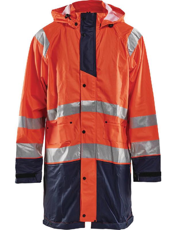 VESTE DE PLUIE HAUTE VISIBILITÉ NIVEAU 1 TAILLE M - MANUTAN COLLECTIVITÉS