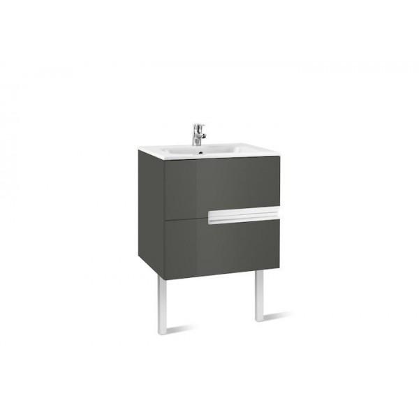 VICT-N UNIK 2 TIROIRS 600 GRIS ANTH - ROCA A855834153
