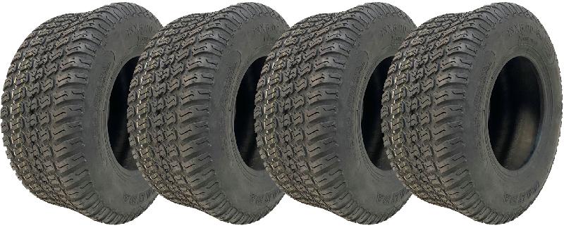 13x5.00-6 Pneus pour tondeuse à gazon 4ply Multi Turf Ride On New Wanda P332 (Lot de 4)_0