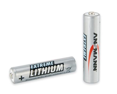 ANSMANN - LR03 - BLISTER DE 2 PILES LITHIUM - 1,5 V_0