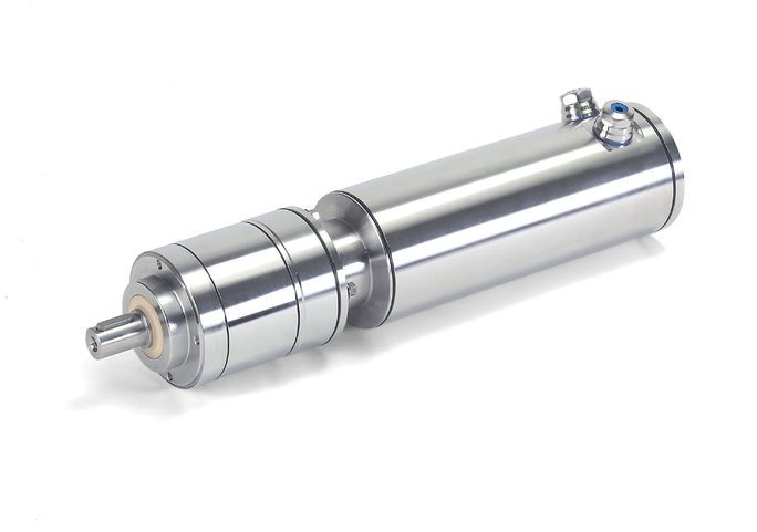 Amsse 90 - Motoréducteur épicycloïdal à courant continu - Mini Motor S.P.A. - Moteur brushless sinusoïdal à 4 pôles en acier inox IP69K_0