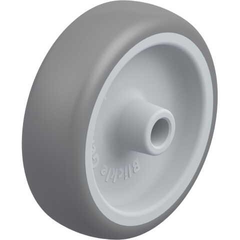 BLICKLE - ROUE Ø 100MM BANDAGE CAOUTCHOUC TPE 110KG - TPA 102/12G