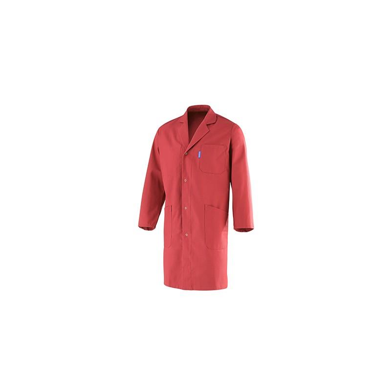 Blouse de travail à grippers en coton/polyester - Gamme Les Essentiels - Réf. 9510-9035 - Style épuré, poches multiples_0