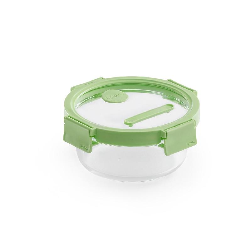 Boite hermétique en verre 650 ml -  Vert Rond Verre Lékué 16.5x16.5 cm - vert 8710755884061_0