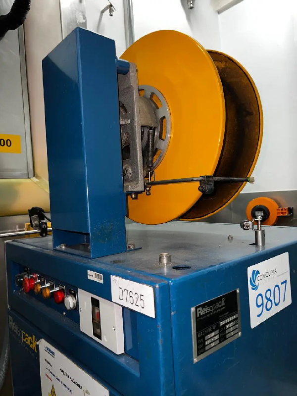 Cercleuse automatique à souder latérale reisopack 2000 d'occasion 30 cercage/min d'occasion - référence                        :                         c9807_0