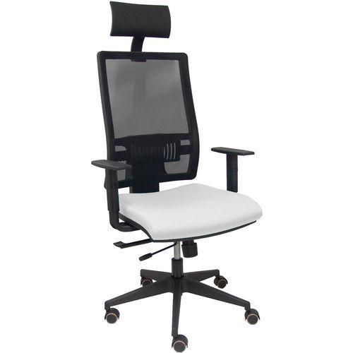 CHAISE DE BUREAU HORNA ACCOUDOIRS RÈGLABLES - BLANC - PIQUERAS Y CRESPO