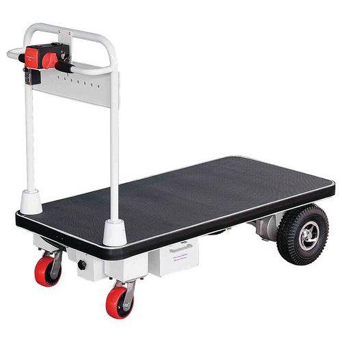 CHARIOT ÉLECTRIQUE À DOSSIER FIXE - CAPACITÉ 400 KG - STOCKMAN