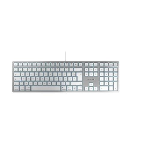 CLAVIER CHERRY KC 6000C FOR MAC - CLAVIER DESIGN ULTRA-PLAT AVEC DISPOSITION MAC ET PORT USB-C