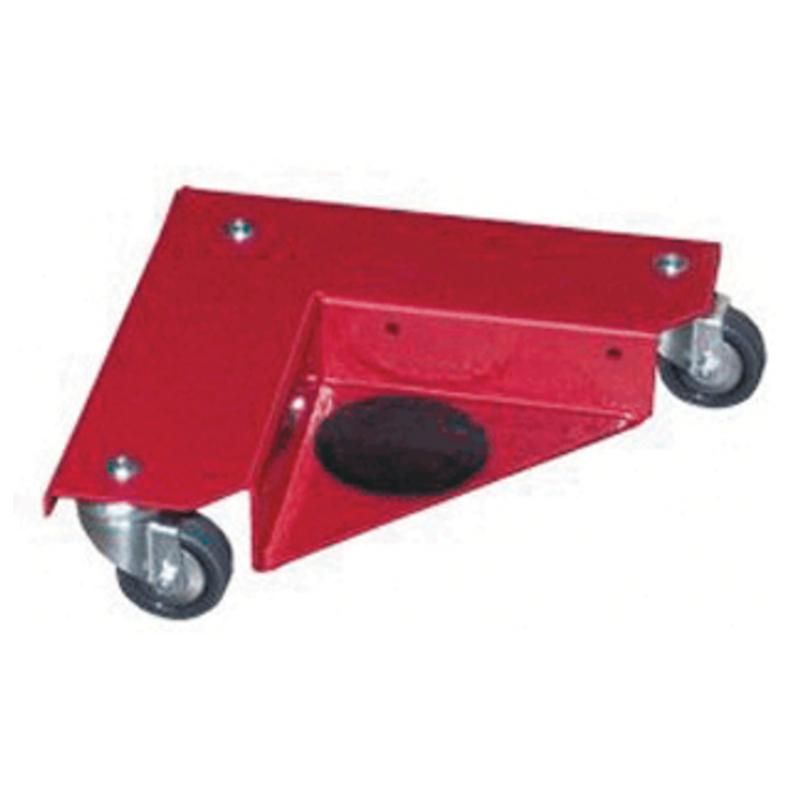 COIN ROULANT METALLIQUE 800KG JEU DE 4 / 12.3 KG