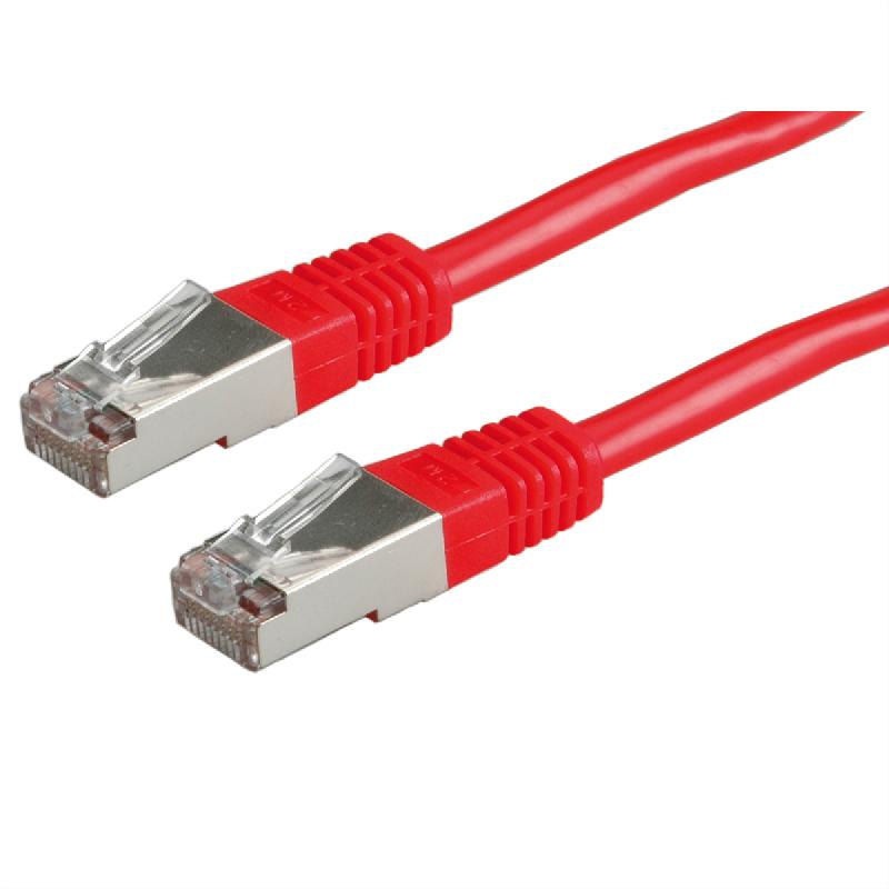 Cordon ROLINE Cat.5e (Classe D) FTP, rouge, 2 m_0