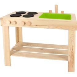 Cuisine d'été en bois pour enfants Garden Esschert Design - beige 8714982195440_0