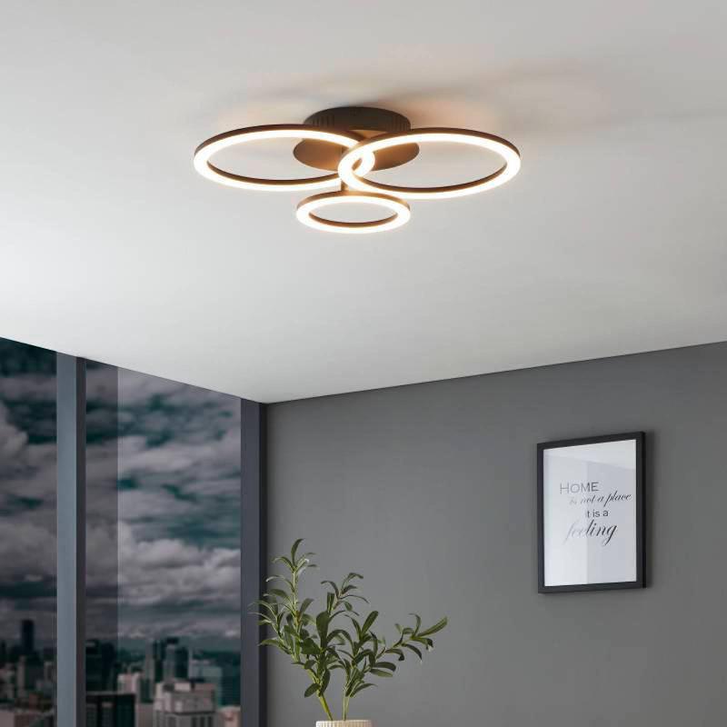 EGLO CONNECT PARRAPOS-Z PLAFONNIER LED, À 3 LAMPES