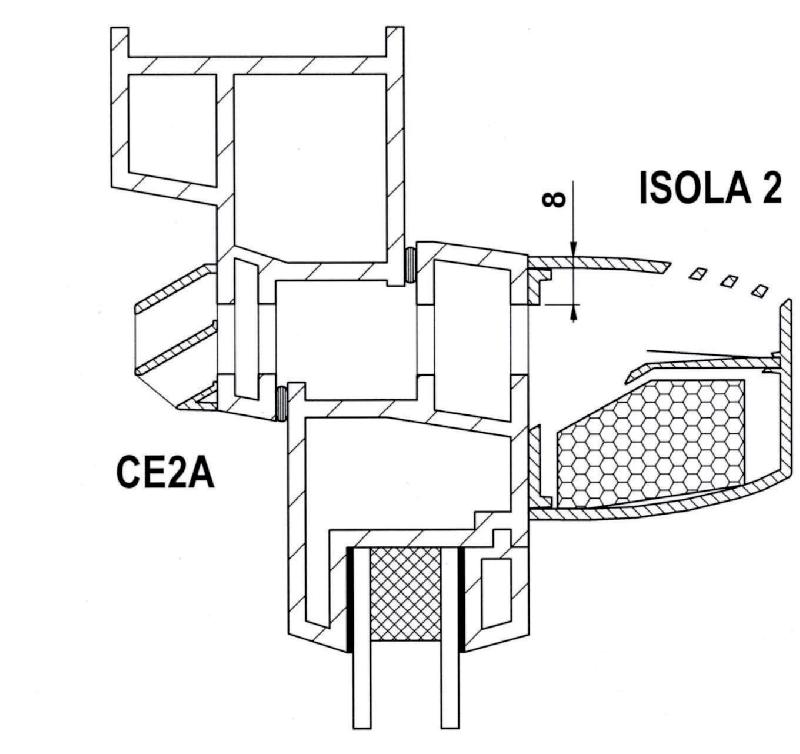 ENTRÉE D’AIR AUTO ACOUSTIQUE ISOLA 2 30 NOIRE - ANJOS - 0602NO