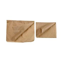 FHC - 1000 Pcs - Sac Pocket brun ouvert sur 2 côtés 110x110mm - Papier marron - FHC210PAPOK17_0