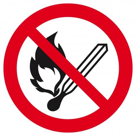 Flammes nues interdites d.180mm TALIAPLAST | 627250_0