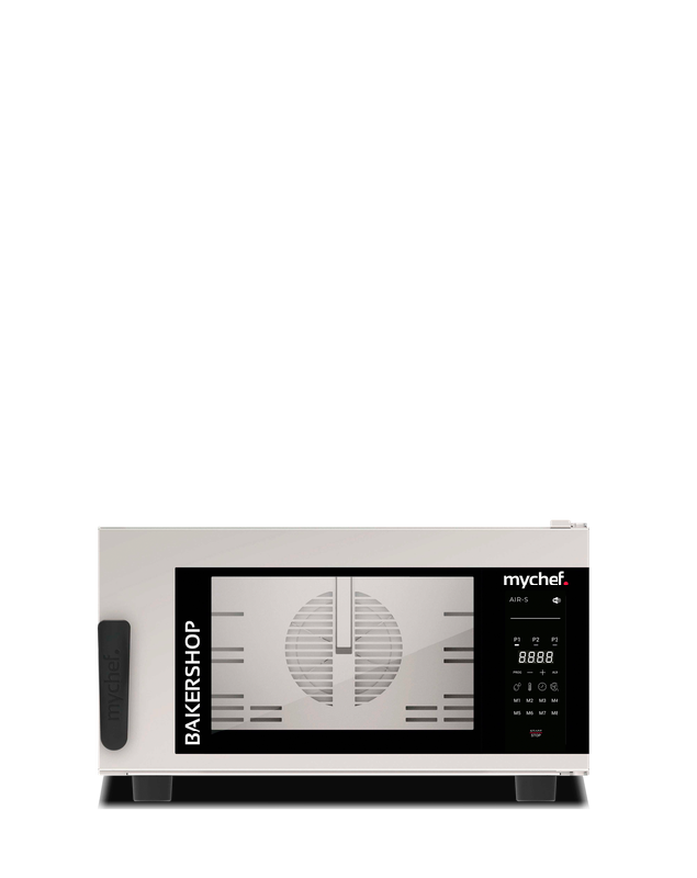 Four convection boulangerie électrique avec apport d'humidité 3 niveaux BSS3100D Mychef_0