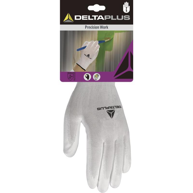 Gants de manutention - Tricot polyester avec paume en polyuréthane - Réf. DPVE702P_0