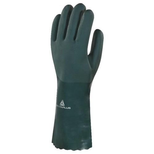 GANTS DE PROTECTION CHIMIQUE - ANTIDÉRAPANT - TAILLE 10 - PVCGRIP35 DELTA PLUS