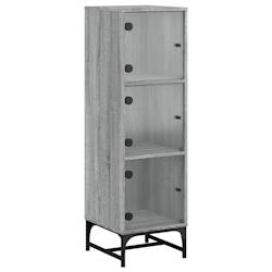 Helloshop26 - Buffet bahut commode armoire meuble de rangement organisateur cuisine salle de séjour salon avec portes en verre 02_0030125 - 300020947_0