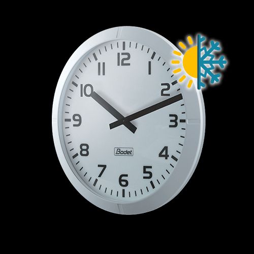 Horloge analogique extérieure 960 - 230V - REC 1,5V - affichage heure-minute - BODET_0
