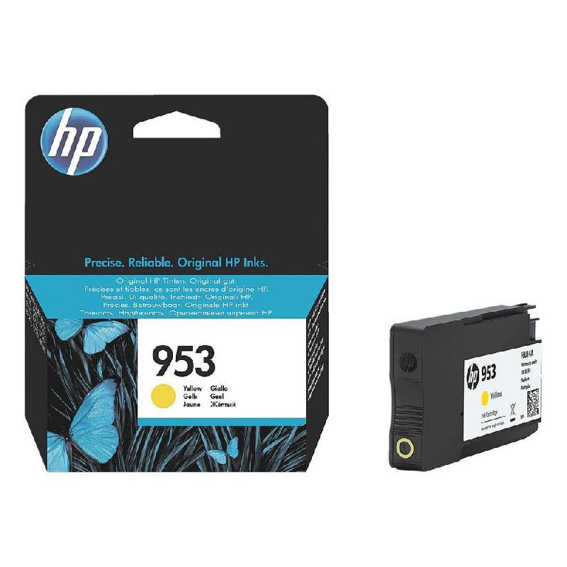 HP 953 - 10 ML - JAUNE - ORIGINALE - CARTOUCHE D'ENCRE - POUR OFFICEJET PRO 77XX, 82XX, 87XX