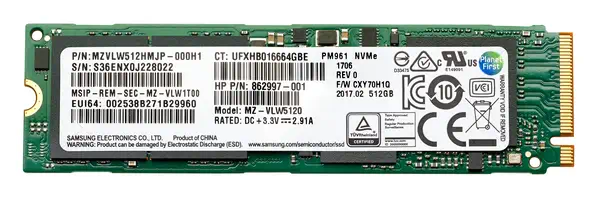 HP ssd tlc 512 go pcie 4x4 nvme_0