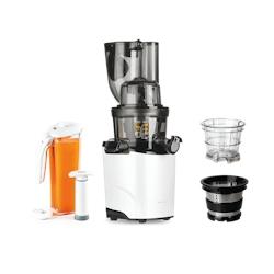 Kuvings - Extracteur de jus REVO830S + kit sorbet & smoothie + kit de conservation de jus sous vide - Blanc - blanc 3760211390648_0