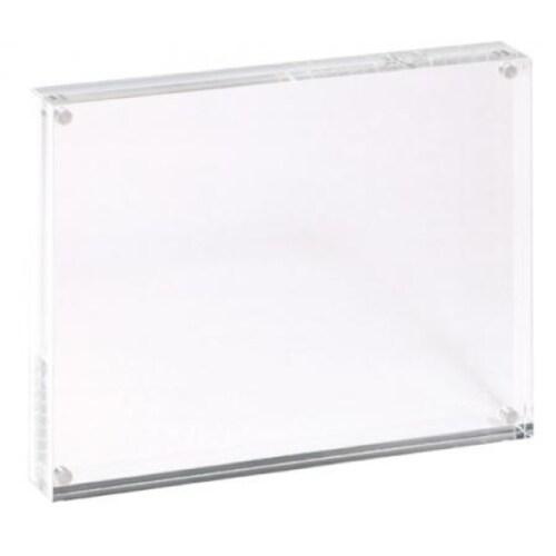 MAUL Cadre-photo acrylique, 15 x 11,5 x 2,4 cm, transparent - 4002390042659_0