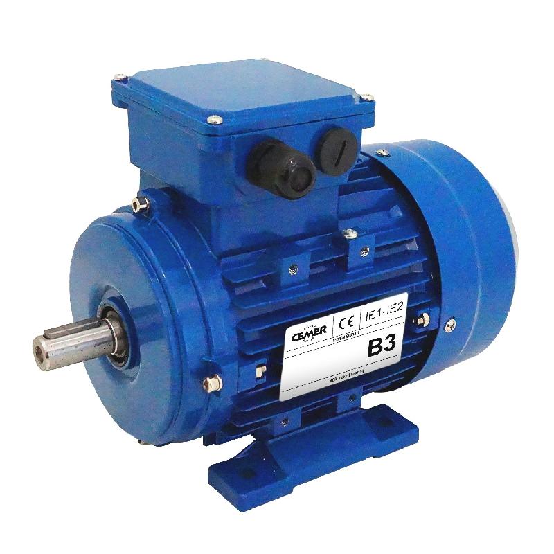 Moteur électrique Triphasé 400/700v 5,5 Kw 1000 Tr/min  - Ms132m264b3 Bride B3 - Bobinage Cuivre_0