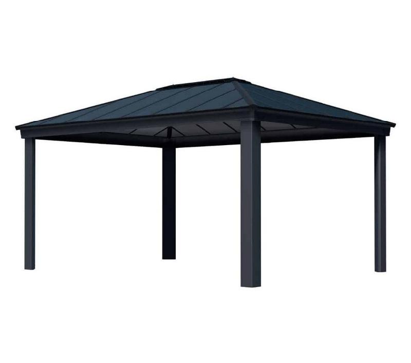 PALRAM Gazebo De Jardin 487,5x363,5cm Gris 706082 - gris 7290108601947_0