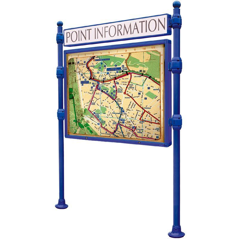JARDINIÈRE POUR BARRIÈRE DE VILLE