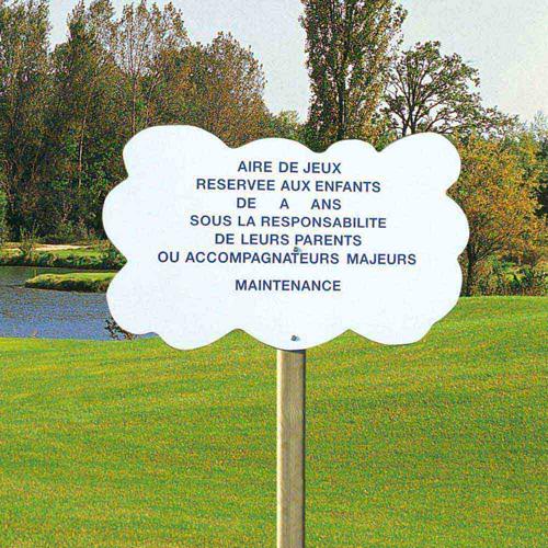 PANNEAU D'INFORMATION NUAGE