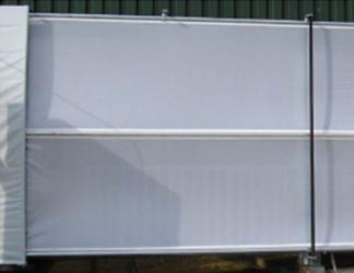 Pare-vent C78 - Agriest - Brise-vent double ouverture pour stabulations et hangars_0