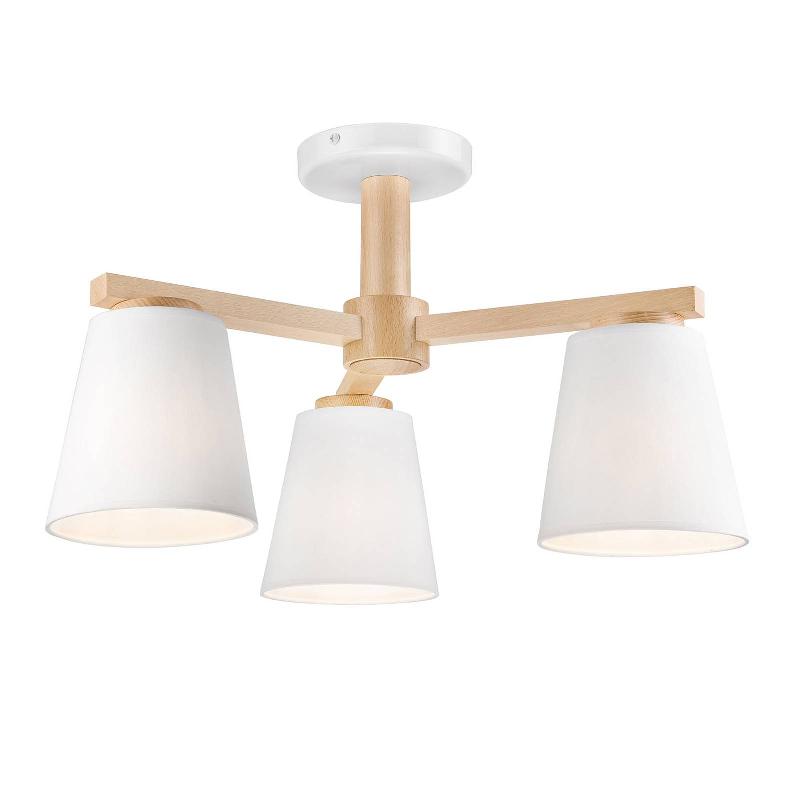 LAMKUR PLAFONNIER CANDITIA À TROIS LAMPES
