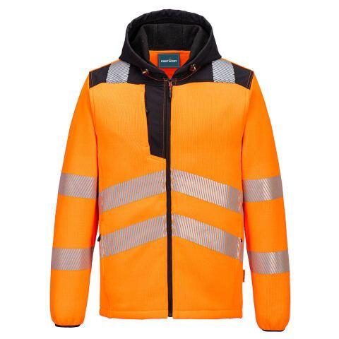 PORTWEST PW335 POLAIRE TECHNIQUE HI-VIS PW3 ORANGE/NOIR - TAILLE XXL