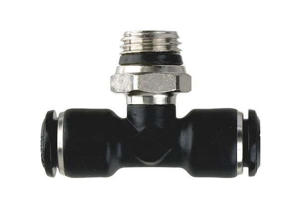 Raccord pour air comprimé - Wurth - Té à piquage mâle conique orientable - filetage BSP conique_0