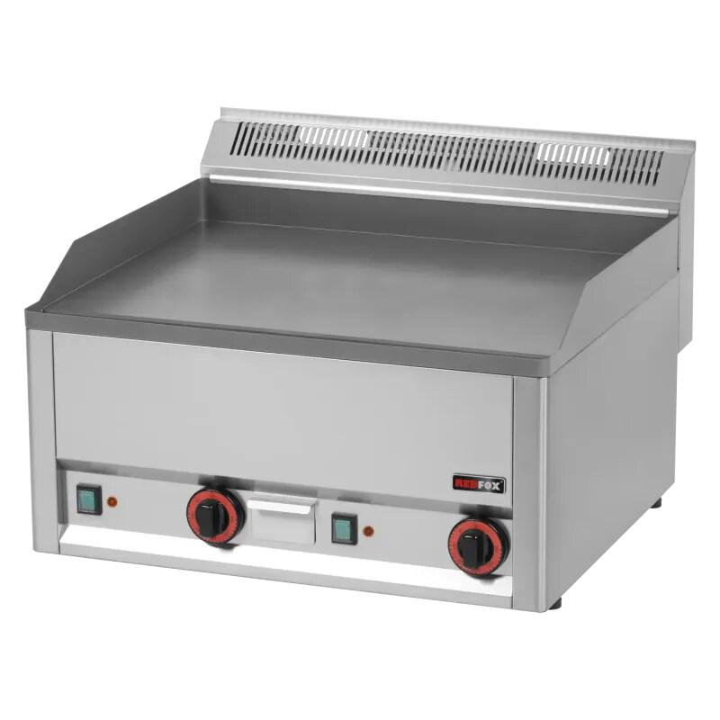RM GASTRO Plaque de cuisson 65x48 électrique lisse sans soubassement 400 V REDFOX - FTH 60 EL - REDFOX - 0615402071574_0