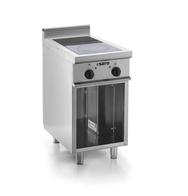Saro Cuisinière à induction avec socle ouvert modèle E7/Cui2Bal - 4017337044276_0